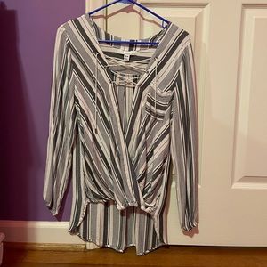 Striped Fashion Top